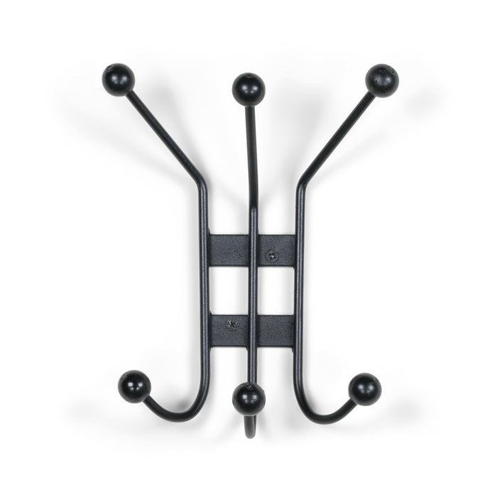 Spinder Design Wandkapstok Barato 1 - Zwart