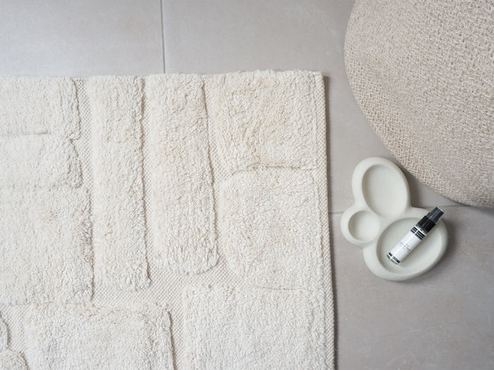 Veer Carpets - Badmat Bibi - Natural 50 x 80 cm
