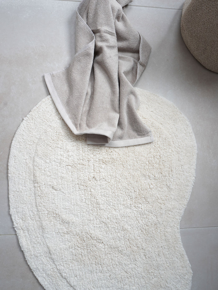 Veer Carpets - Badmat Bodi - Natural 60 x 80 cm