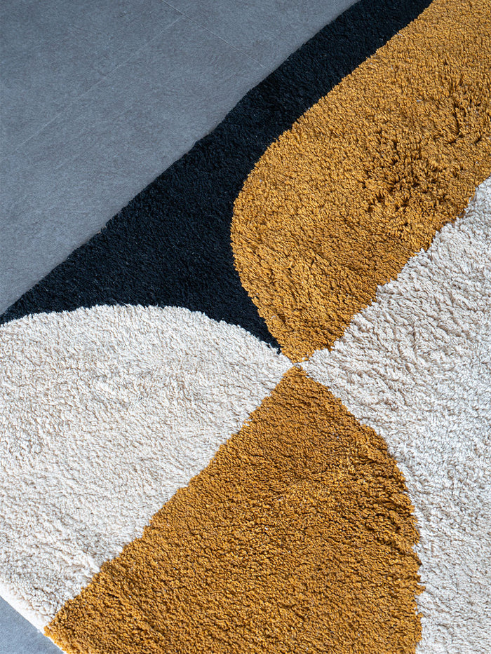 Veer Carpets - Badmat Bowie - Oker 50 x 80 cm