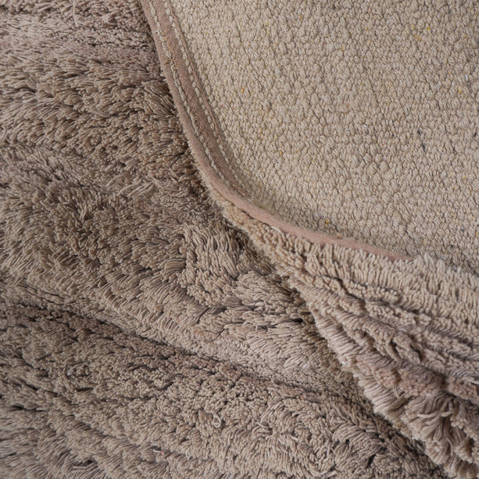 Veer Carpets - Wasbaar Vloerkleed Oliver - Taupe 160 x 230 cm
