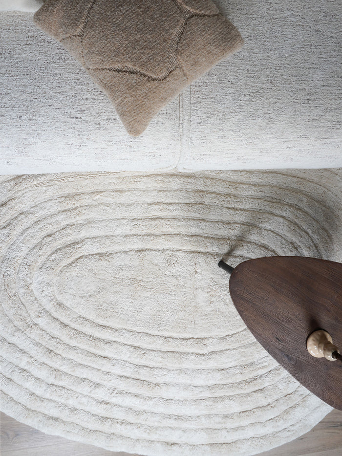 Veer Carpets - Wasbaar Vloerkleed Oliver - Natural 160 x 230 cm