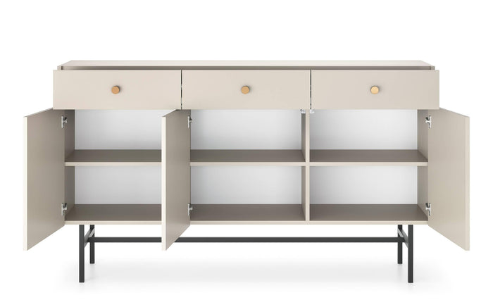 by fonQ Scandiva Dressoir 3-deurs - Greige