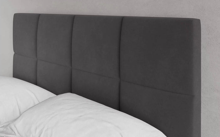 by fonQ Velvix Tweepersoonsbed 180 x 200 cm - Grijs