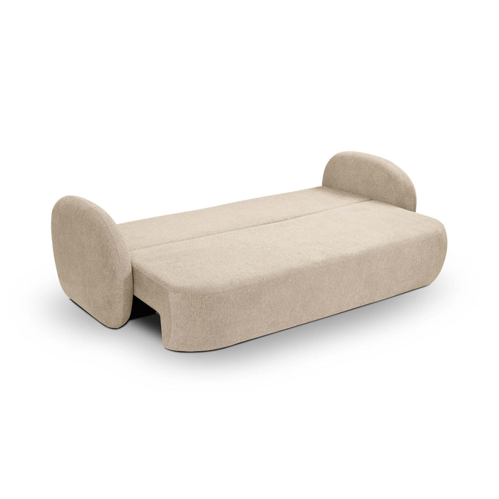by fonQ Orin 3-zitsbank met Slaapfunctie - Chenille - Beige