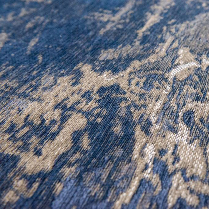 Louis de Poortere Mad Men Vloerkleed 280 x 200 cm - Abyss Blue