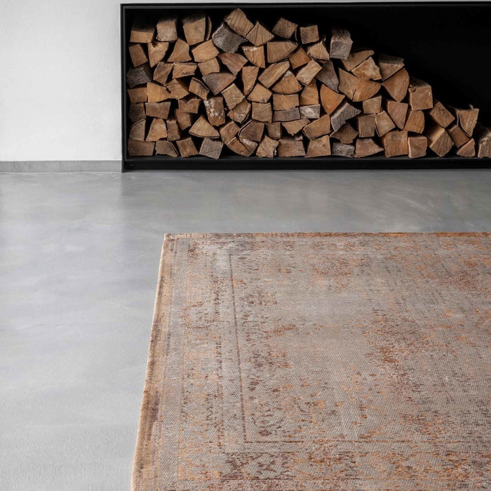 Louis de Poortere Medallion Fading World Vloerkleed 140 x 200 cm - Salmon