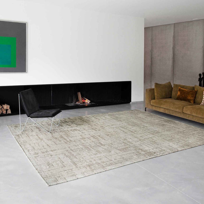 Louis de Poortere Structures Vloerkleed 140 x 200 cm - Dry Beige