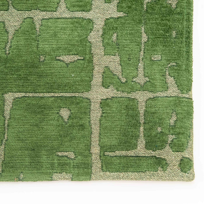 Louis de Poortere Structures Vloerkleed 80 x 150 cm - Perrier's Green