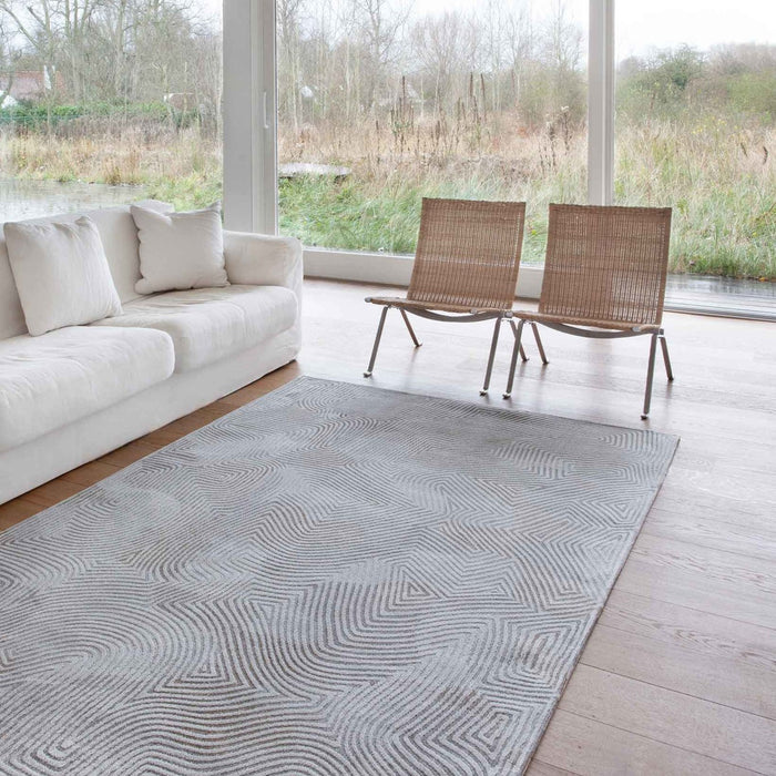 Louis de Poortere Coral Meditation Vloerkleed 80 x 150 cm - Oyster White