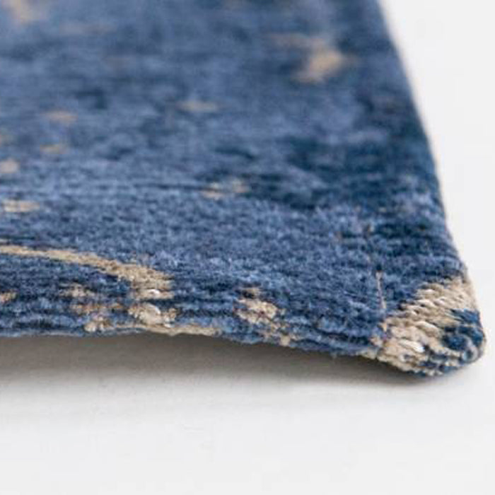 Louis de Poortere Mad Men Vloerkleed 170 x 240 cm - Abyss Blue