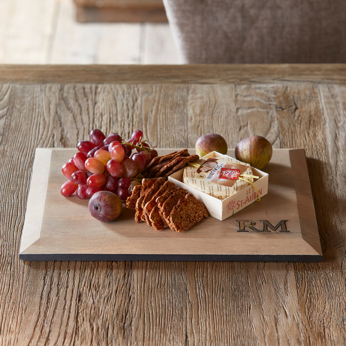 Riviera Maison Snijplank Naturel - Edmonton - Mangohout (LxBxH)40x30x2