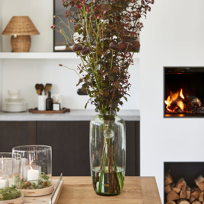 Riviera Maison Vaas Groen - Maël - Glas (ØxH) 21.5x50