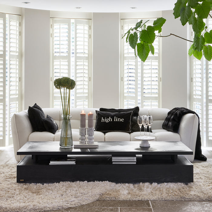 Riviera Maison Vaas Grijs - Becka - Glas (ØxH) 16x40