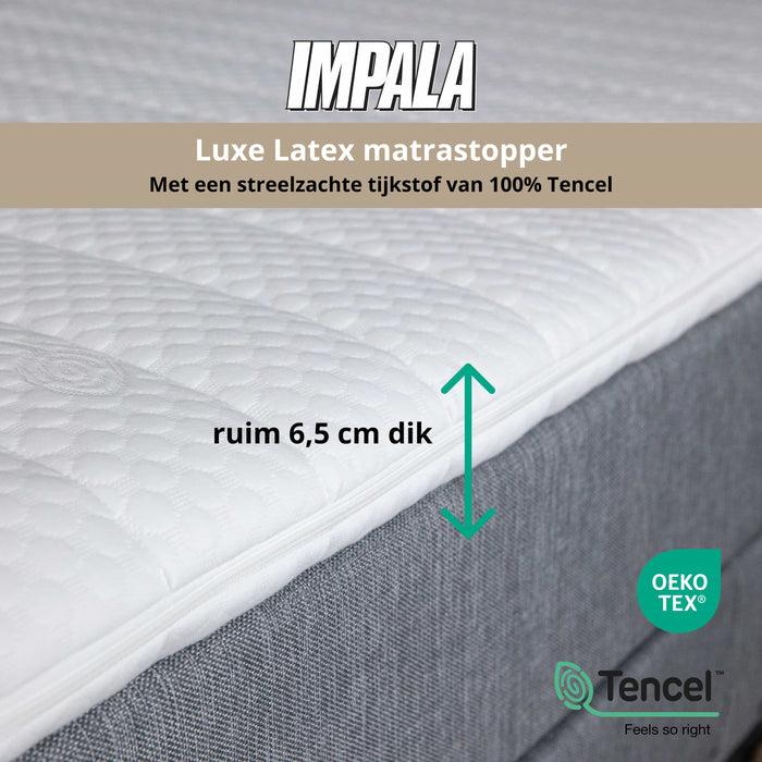 Impala - Ondersteunend Latex Topmatras - 140x200cm