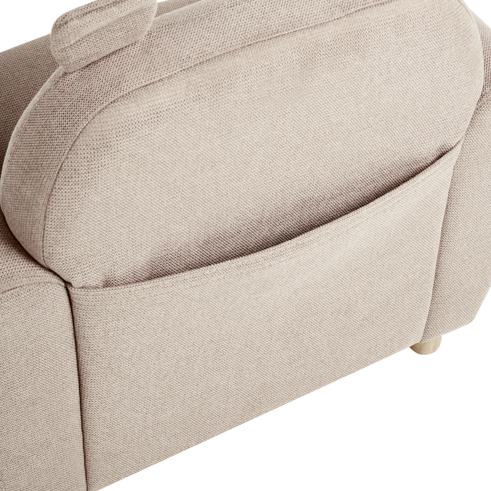 Beliani - MARIBO - Kinderfauteuil - Beige - Stof