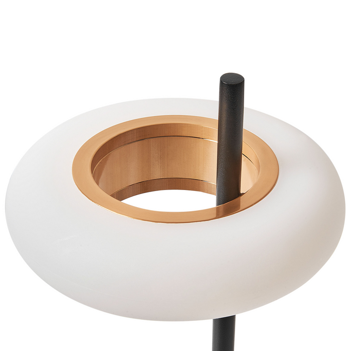 Beliani - ALVIELA - Tafellamp - Zwart - Aluminium|IJzer