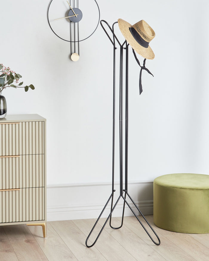 Beliani - BRITTON - Kapstok - Zwart - IJzer