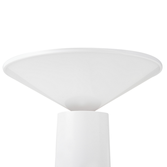 Beliani - LEVIRA - Tafellamp - Wit - IJzer