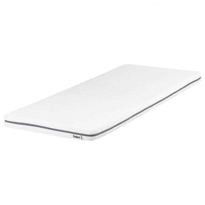 Beliani - PRECIOUS - Schuimmatras - Wit - 90 x 200 cm - Polyester