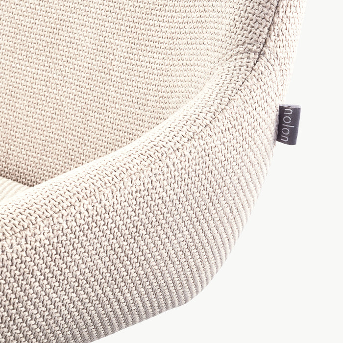 Nolon Nena-Isa Eetkamerstoelen Set van 2 - Beige - Houten Poten