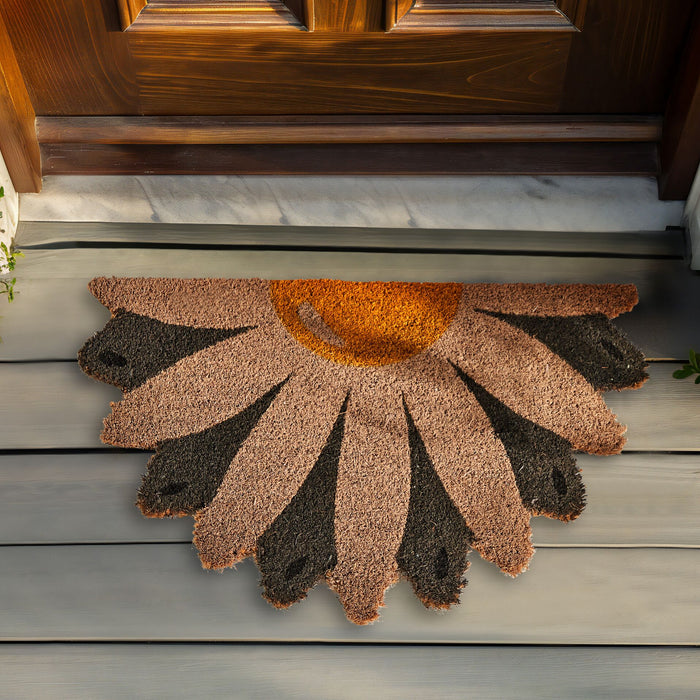 Beliani - HOTAKA - Deurmat - Meerkleurig - 40 x 60 cm - Kokos