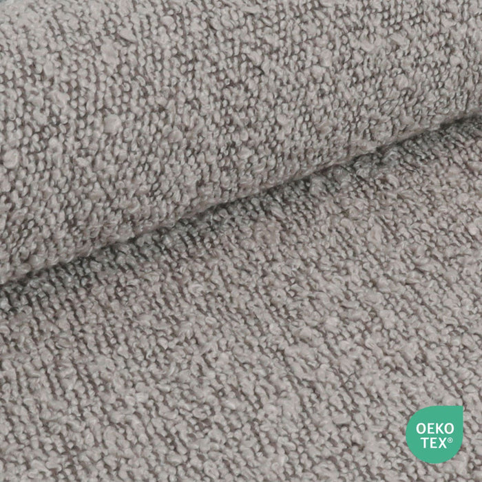 Nolon Nola-Isa Draaibare Eetkamerstoelen Bouclé Taupe - Zwart - 2x