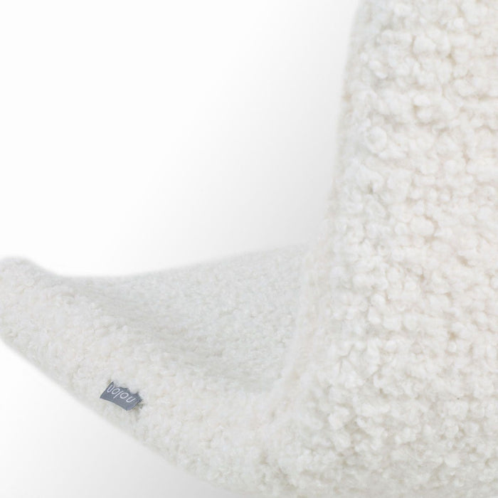 Nolon Nora-Fé Eetkamerstoelen Set van 2 - Teddy Wit - Witte Poten