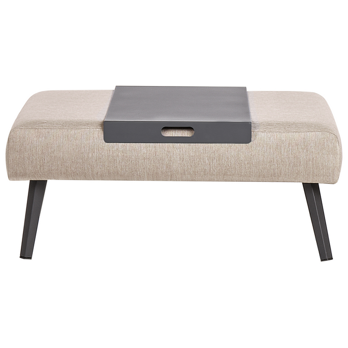 Beliani - SORRIVOLI - Loungeset 4-zits - Beige - Olefine