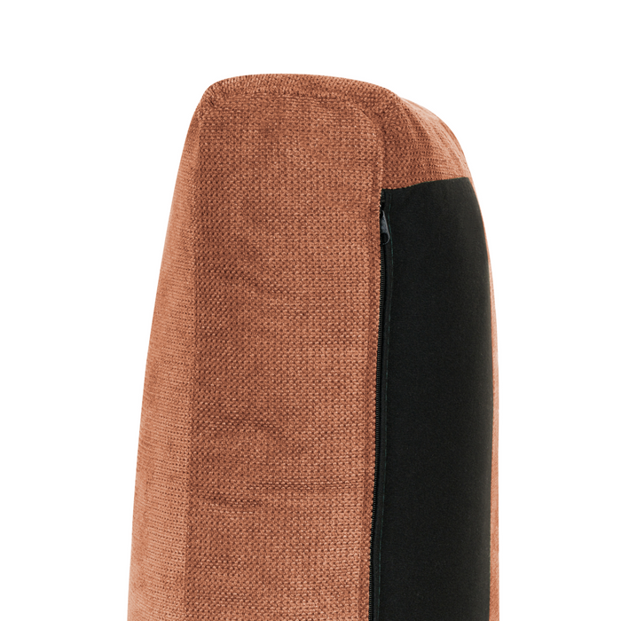 Beliani-LOFOTEN-Hoekbank 3-zits-Lichtrood-Linkszijdig-Polyester