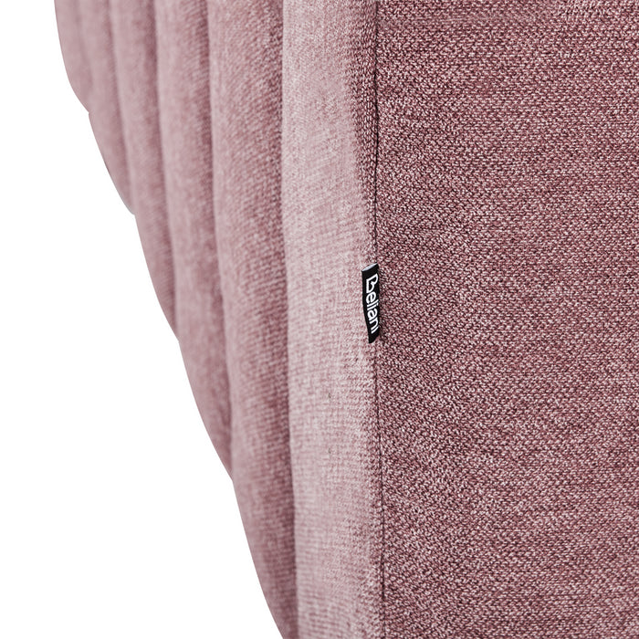 Beliani - LANNILS - Chaise longue - Roze - Rechtszijdig - Polyester