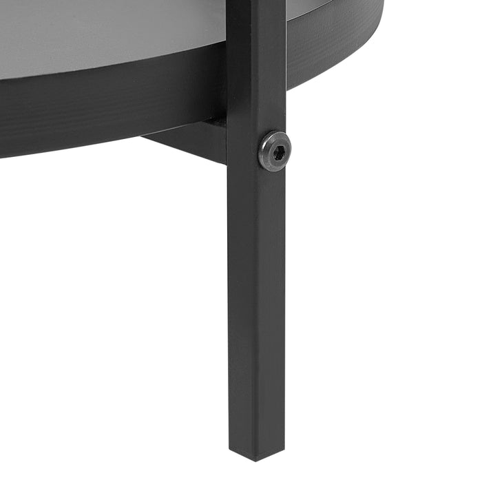 Beliani - TAMARIX - Planten standaard - Zwart - 35 x 160 cm - Metaal