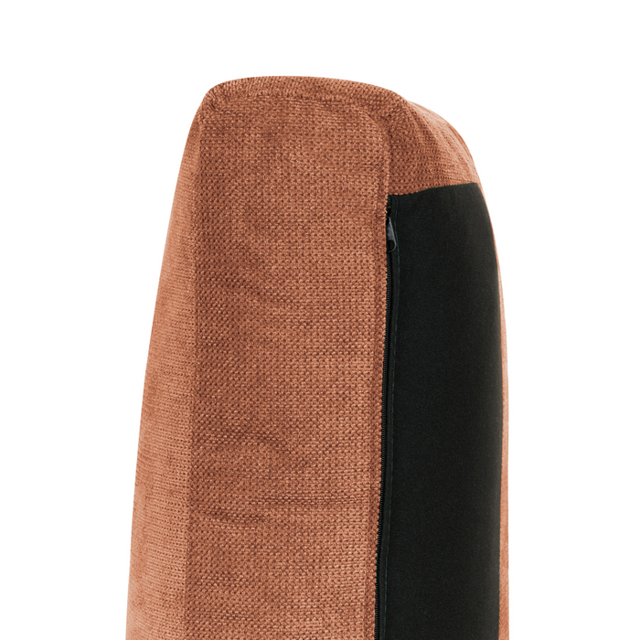 Beliani-LOFOTEN-Hoekbank 3-zits-Lichtrood-Rechtszijdig-Polyester