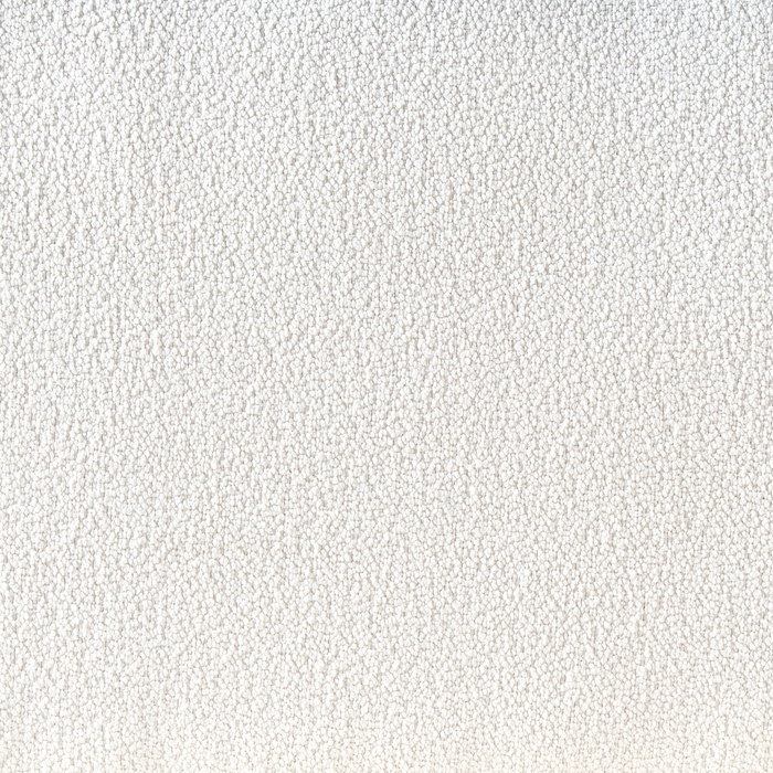 Beliani - SOSJO - Driezitsbank - Gebroken wit - Bouclé