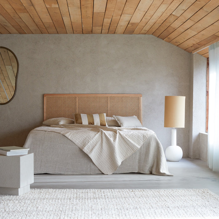 Tikamoon - Adèle - Hoofdbord van gevlochten riet 160 cm