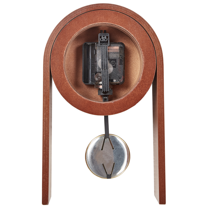 Beliani - FERDEN - Klok - Donkerhout - MDF