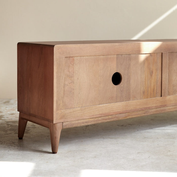 Tikamoon - Tv-meubel in massief mangohout Gabrielle 160 cm