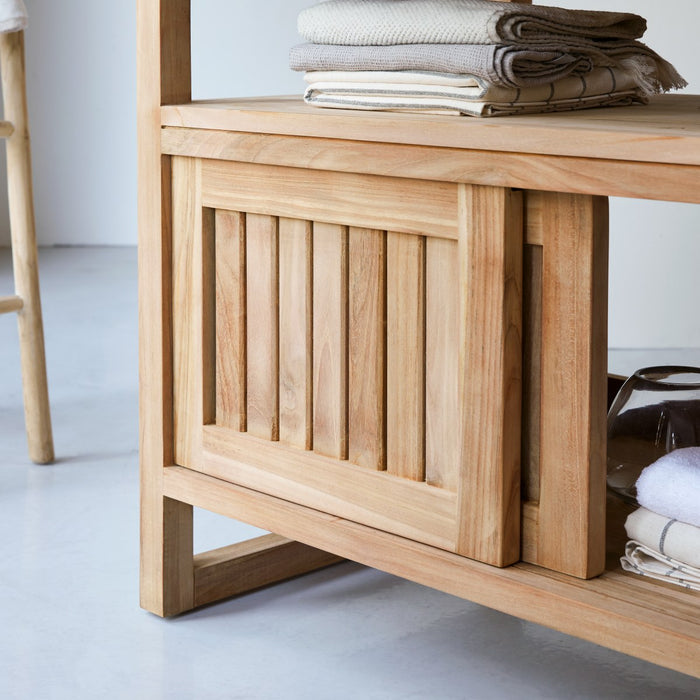 Tikamoon - Colonial - Badmeubel in massief teak 90 cm