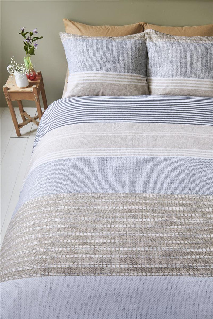 Ariadne at Home Stitches dekbedovertrek - 200x200|220 - Grijs