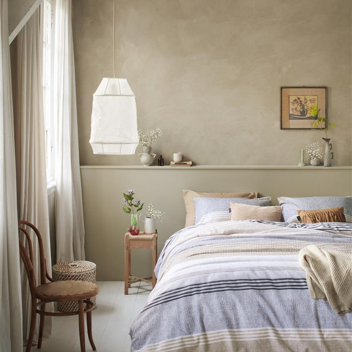 Ariadne at Home Stitches dekbedovertrek - 240x200|220 - Grijs