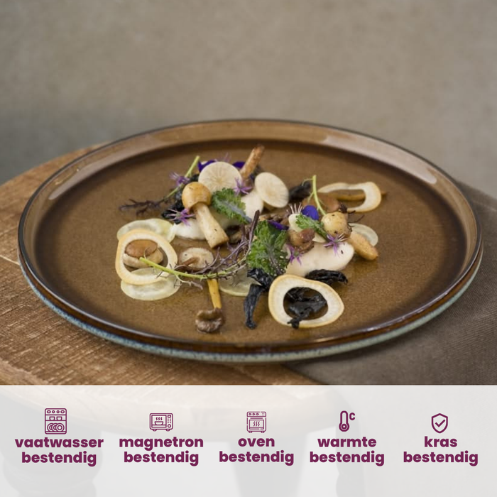 Cosy & Trendy Serveerschaal Quintana Amber - 36 x 24 cm