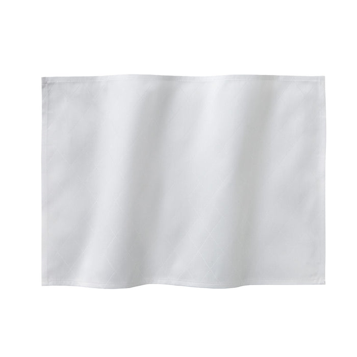 DDDDD placemat Rhombus - 50x35cm - Wit - 4 stuks