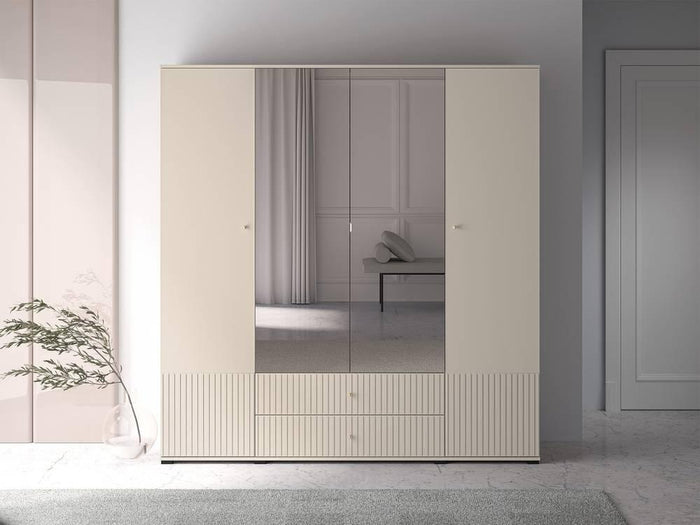 NADUVI Collection Carlotta kledingkast 4-deurs