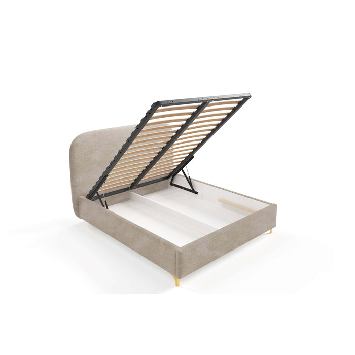 by fonQ Aura Bedframe - 180 x 200 cm - Zand