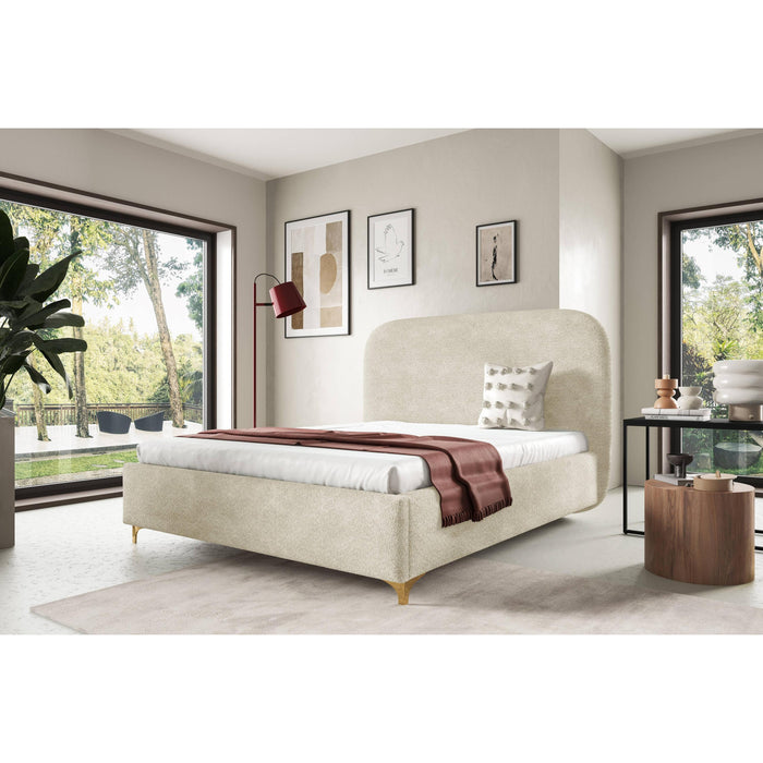 by fonQ Aura Bedframe - 180 x 200 cm - Beige