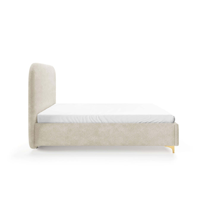 by fonQ Aura Bedframe - 200 x 200 cm - Beige
