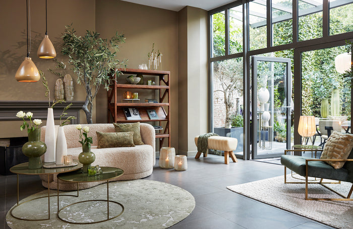 Light & Living Light&living Bank 175x85x82 cm AMELIE beige