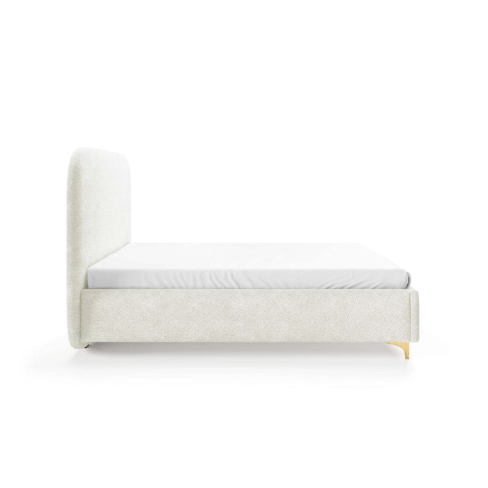 by fonQ Aura Bedframe - 160 x 200 cm - Ivoor