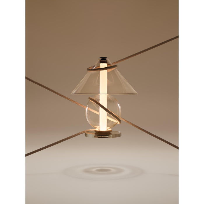 Marset Fragile tafellamp LED transparant