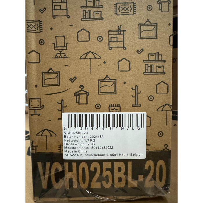 ACAZA Kledinghanger Zwart - 20 st.